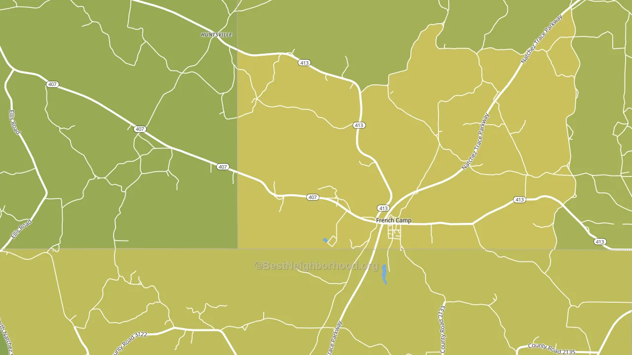 39745, MS block-group voter-turnout map