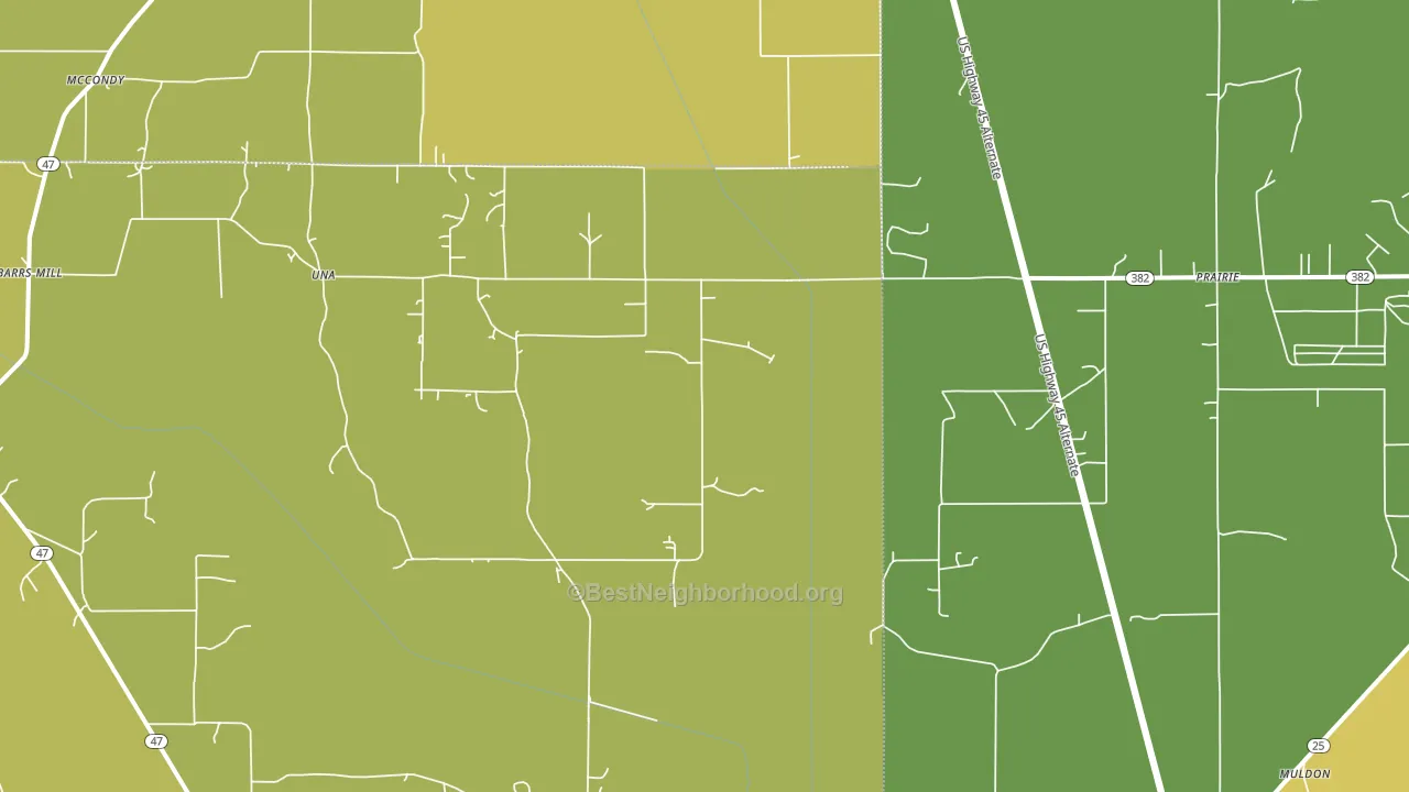 39756, MS block-group voter-turnout map
