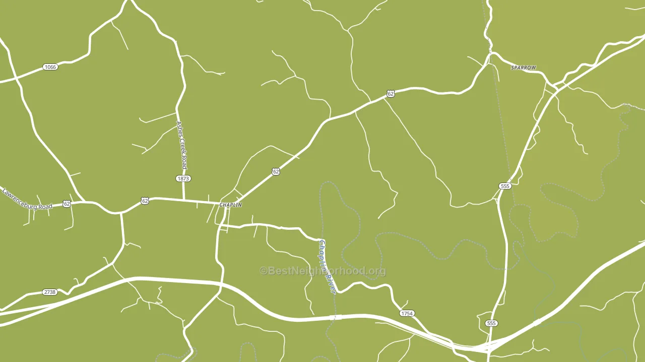 40012, KY block-group voter-turnout map