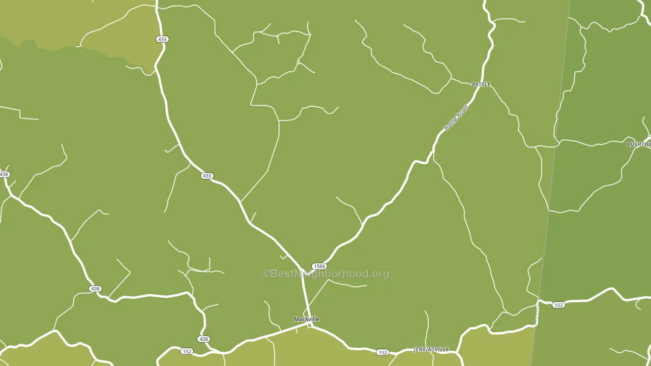 40040, KY block-group voter-turnout map