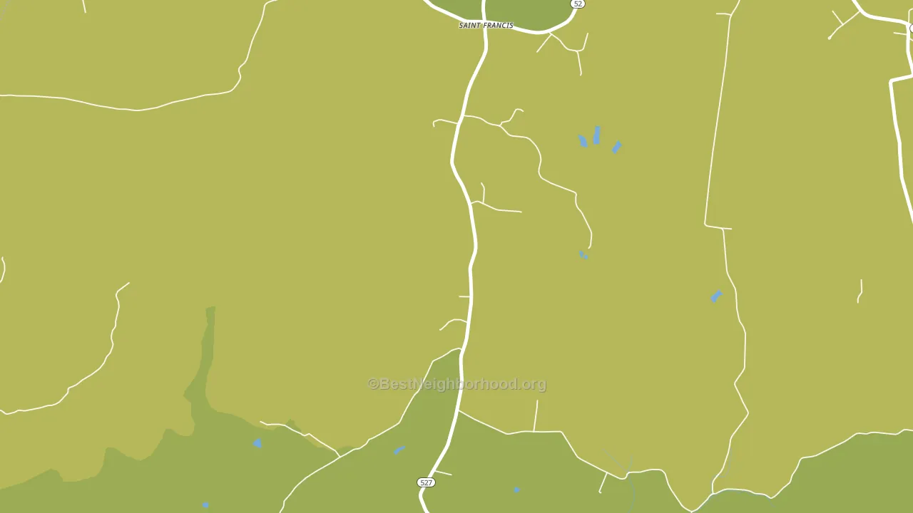 40062, KY block-group voter-turnout map