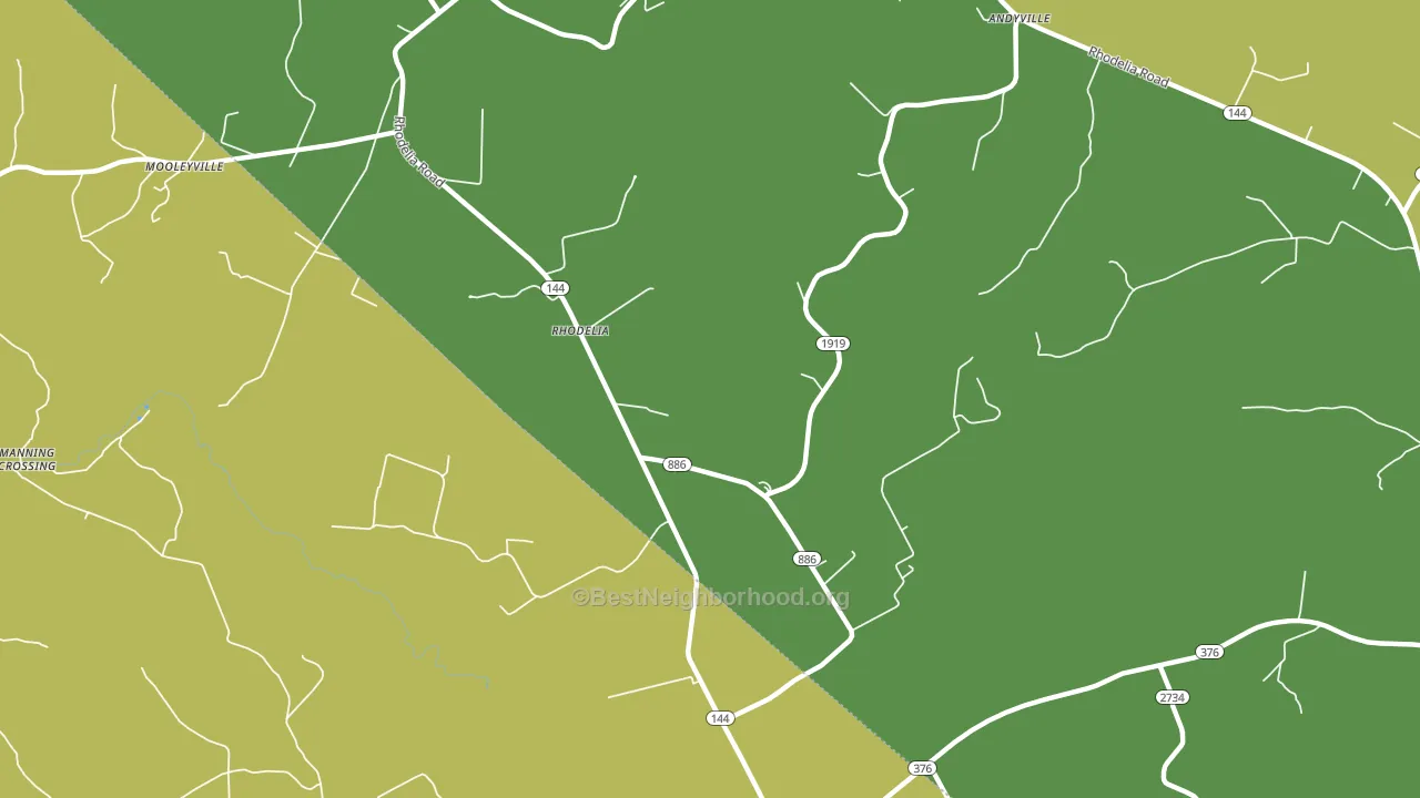 40161, KY block-group voter-turnout map