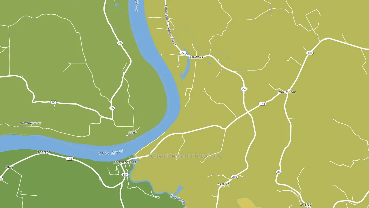 40170, KY block-group voter-turnout map