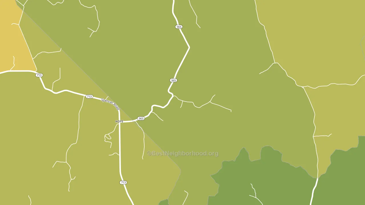 40334, KY block-group voter-turnout map