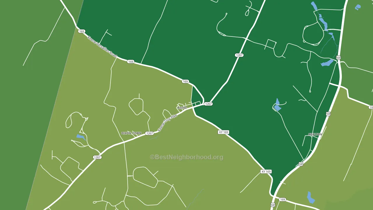 40339, KY block-group voter-turnout map