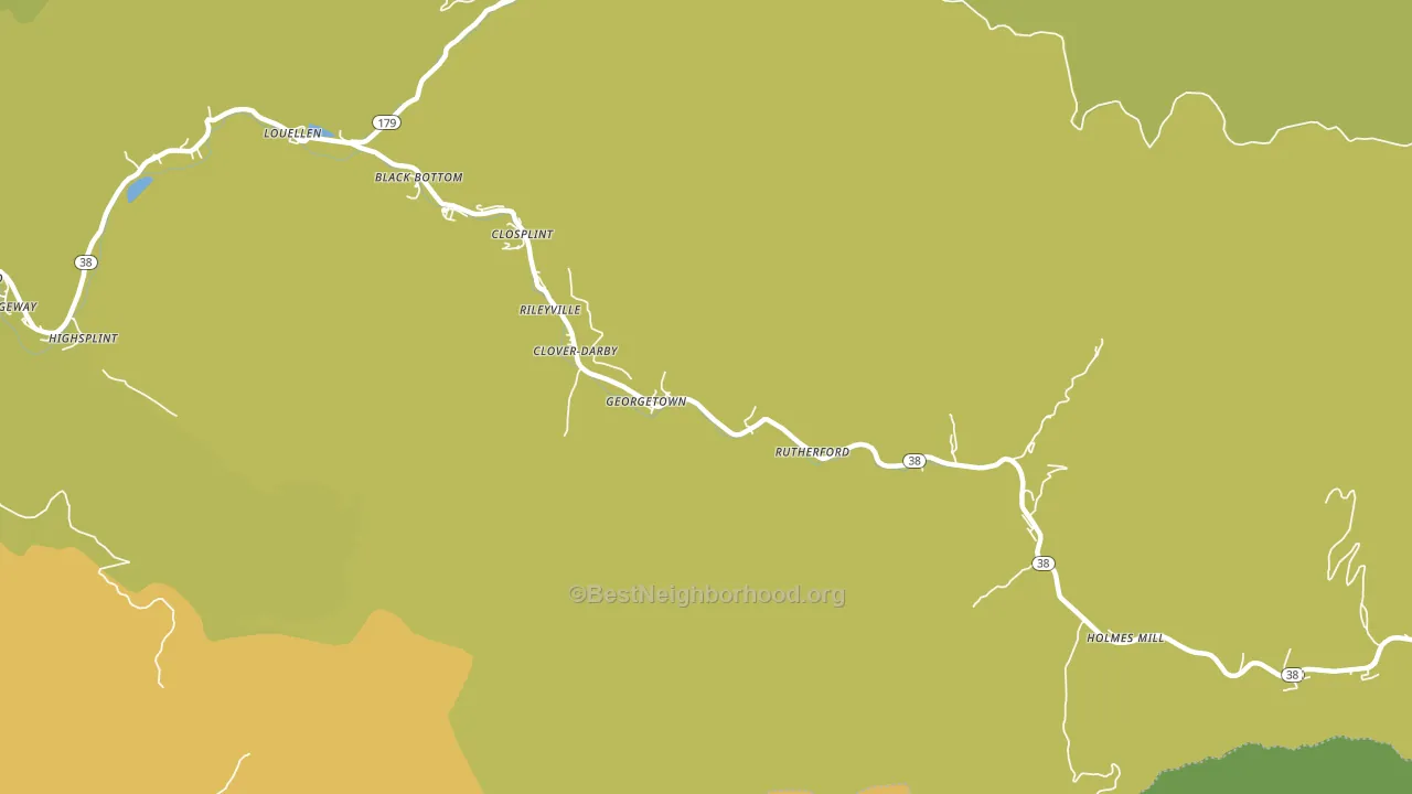 40927, KY block-group voter-turnout map
