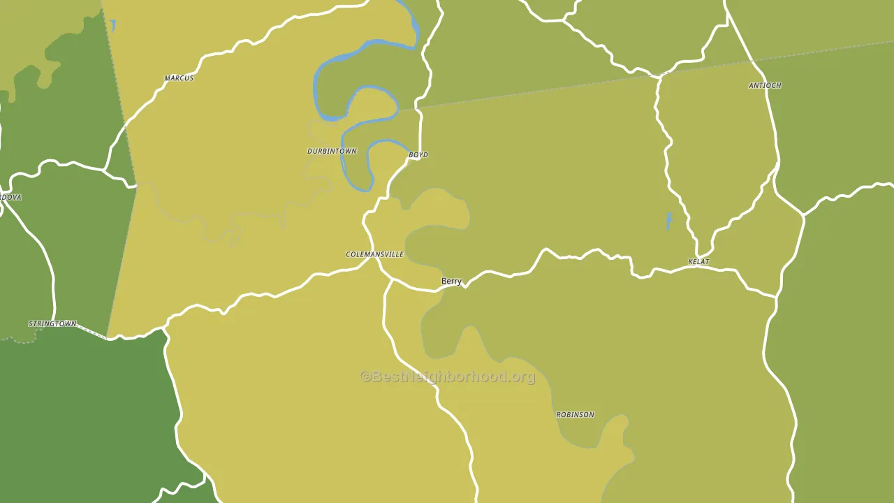 41003, KY block-group voter-turnout map