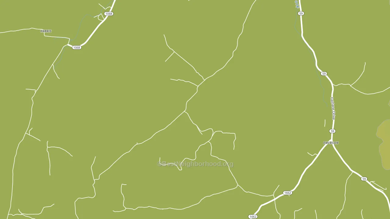 41135, KY block-group voter-turnout map