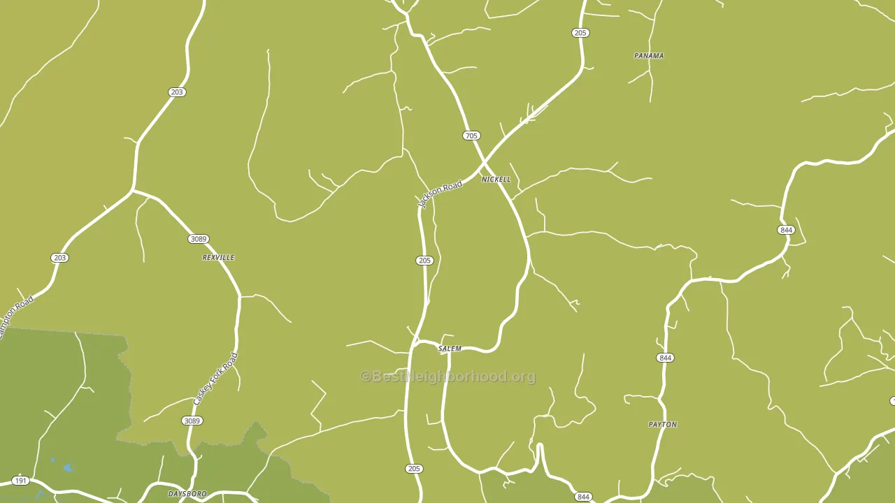 41352, KY block-group voter-turnout map