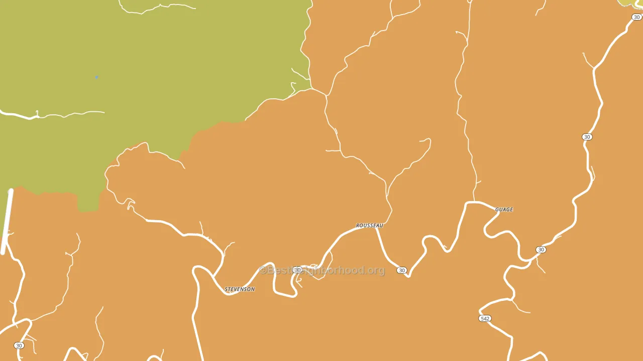 41366, KY block-group voter-turnout map