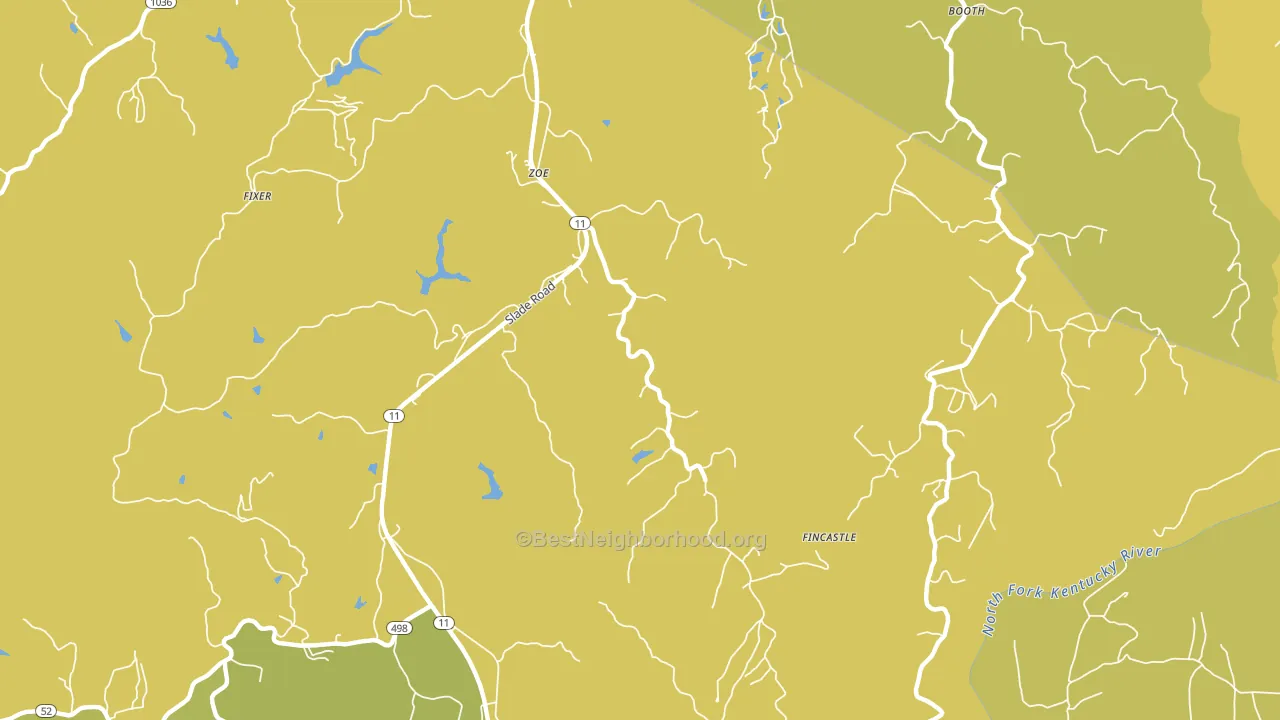 41397, KY block-group voter-turnout map