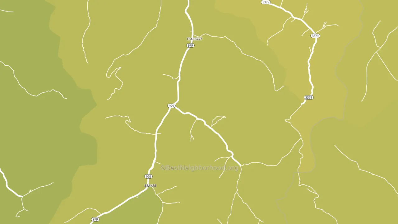 41660, KY block-group voter-turnout map