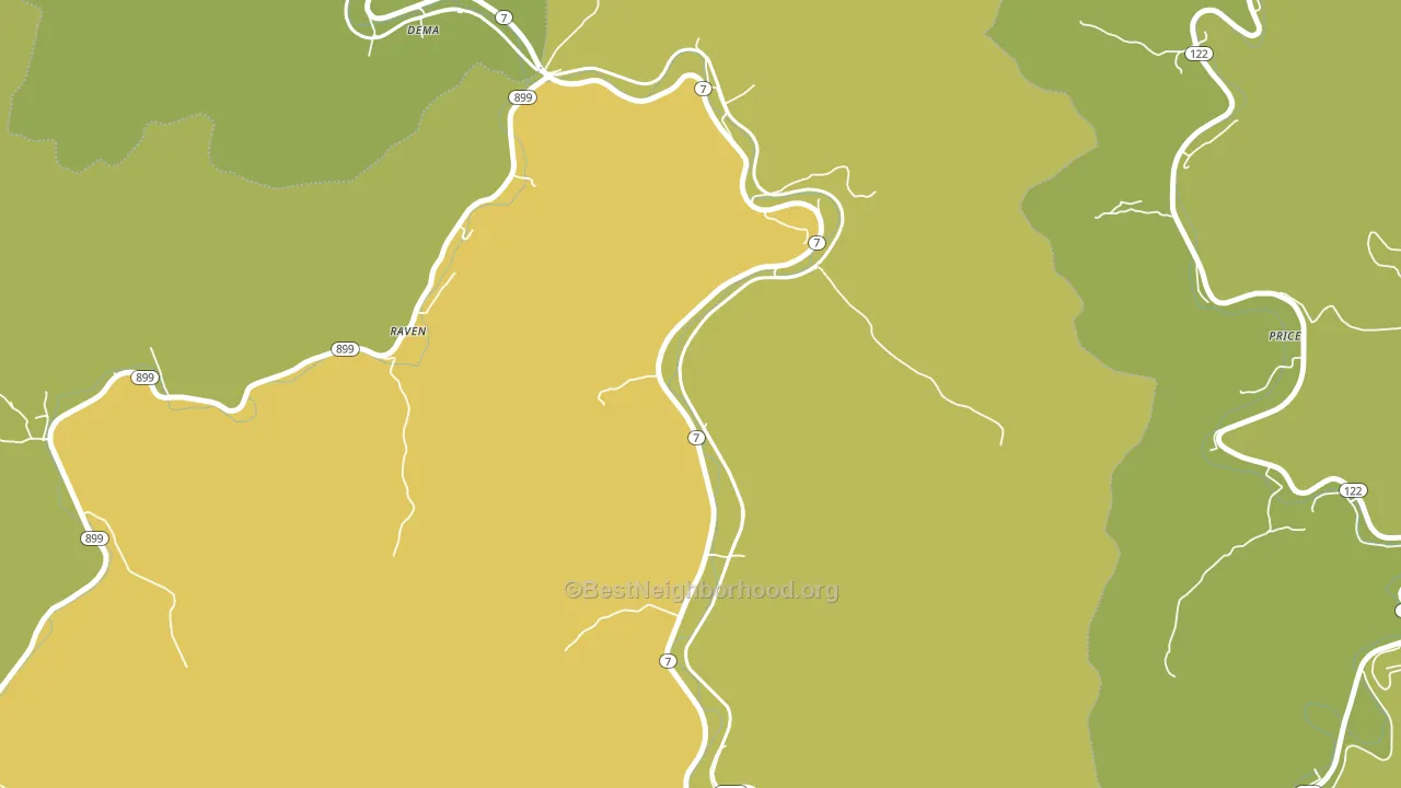 41859, KY block-group voter-turnout map