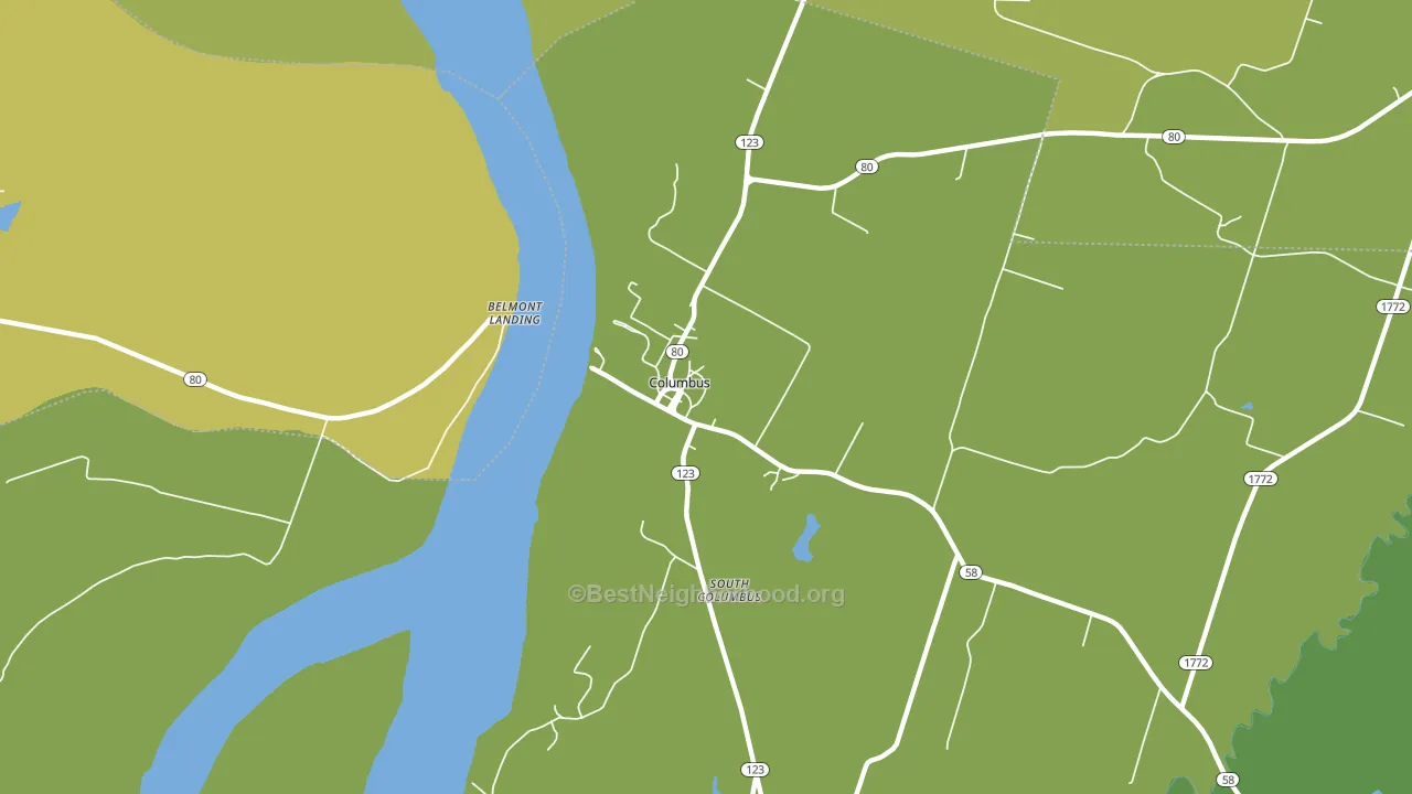 42032, KY block-group voter-turnout map