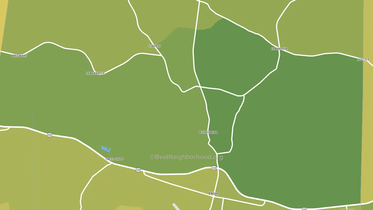 42220, KY block-group voter-turnout map