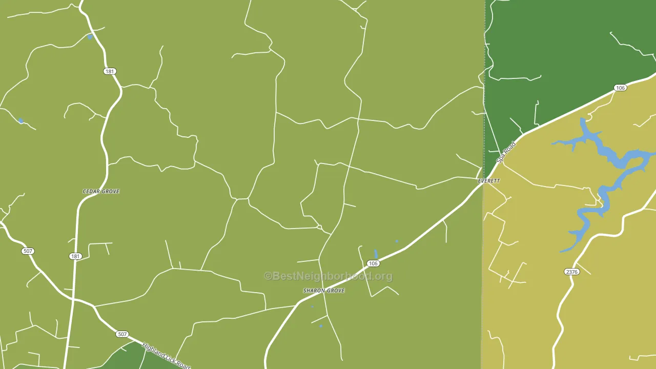 42280, KY block-group voter-turnout map