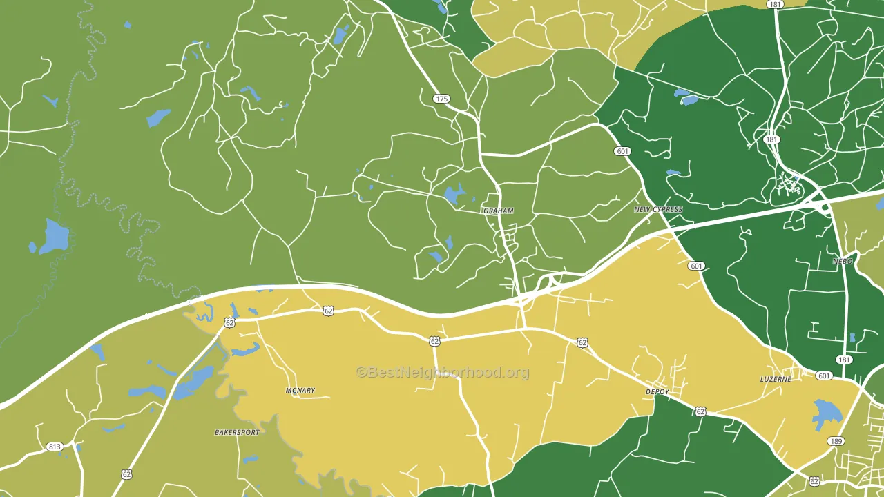 42344, KY block-group voter-turnout map