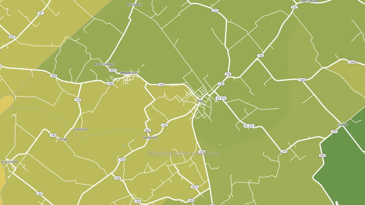 42404, KY block-group voter-turnout map