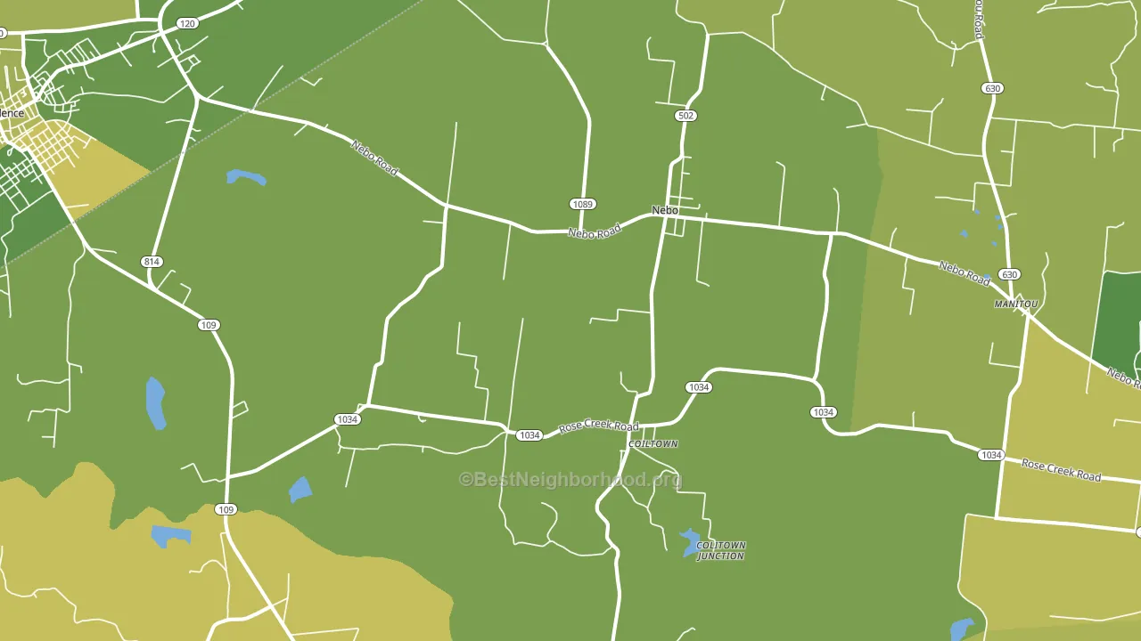 42441, KY block-group voter-turnout map