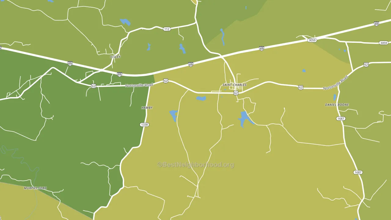 42453, KY block-group voter-turnout map