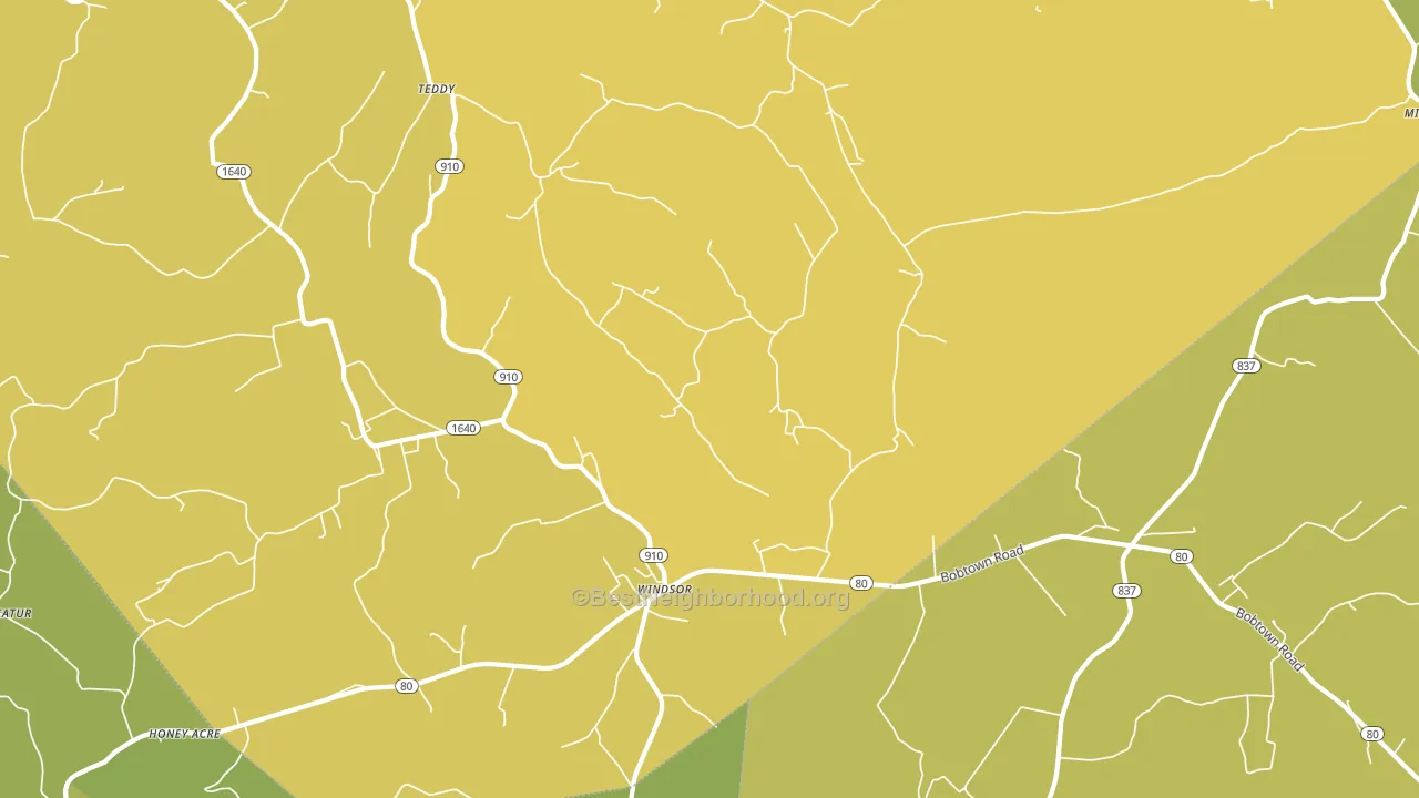 42565, KY block-group voter-turnout map