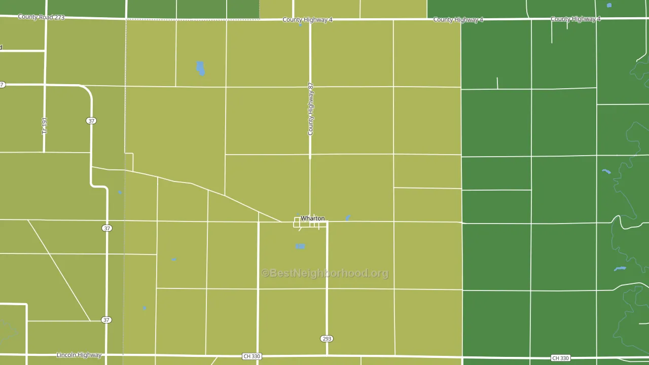 43359, OH block-group voter-turnout map
