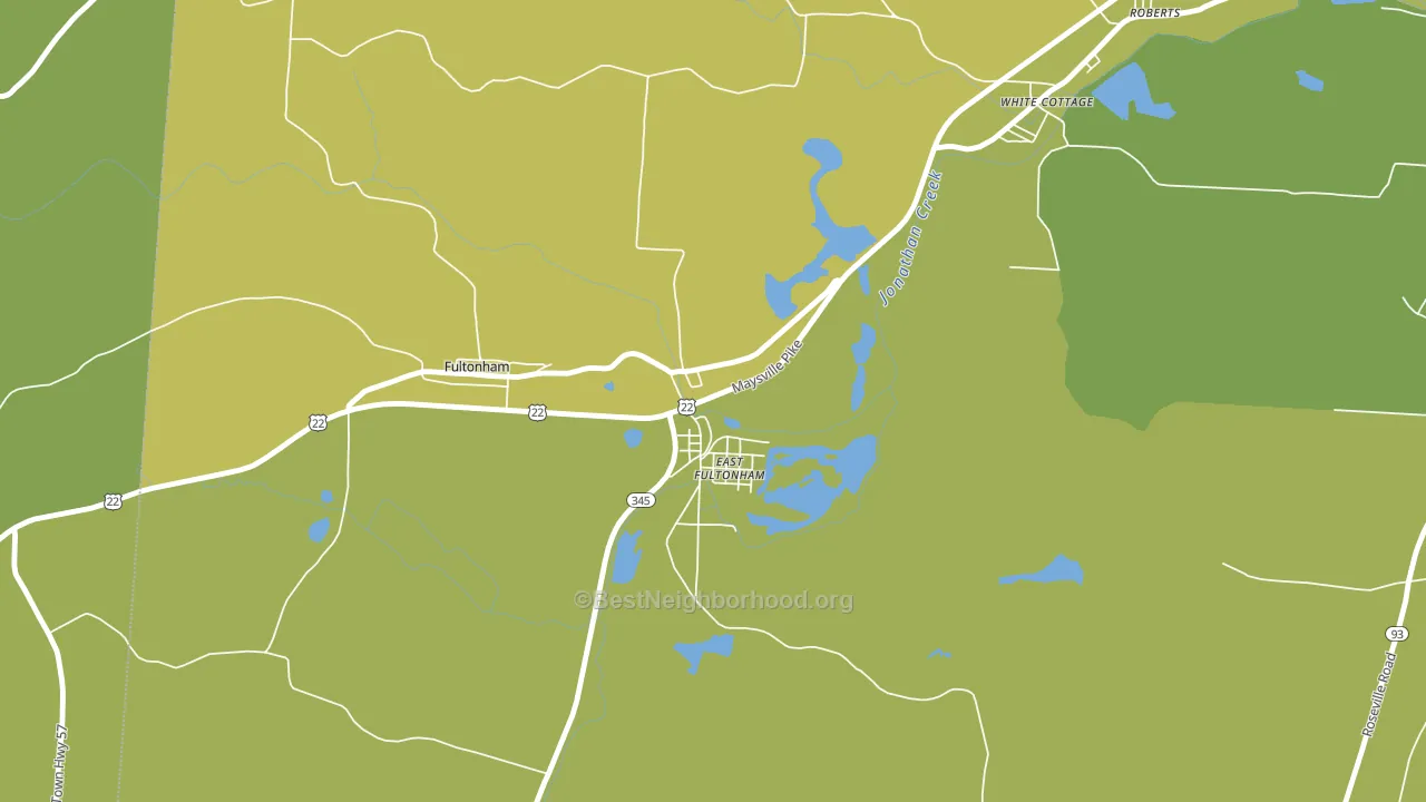 43735, OH block-group voter-turnout map