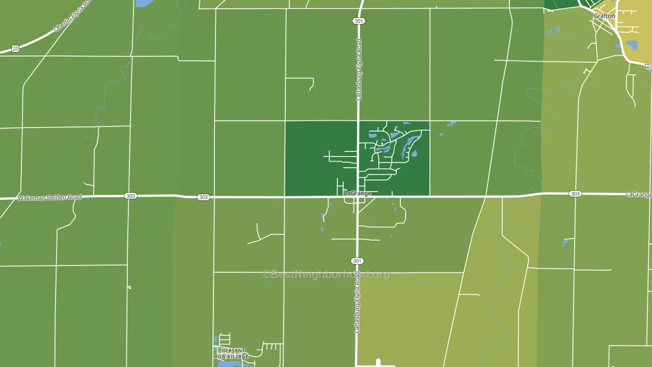 44050, OH block-group voter-turnout map