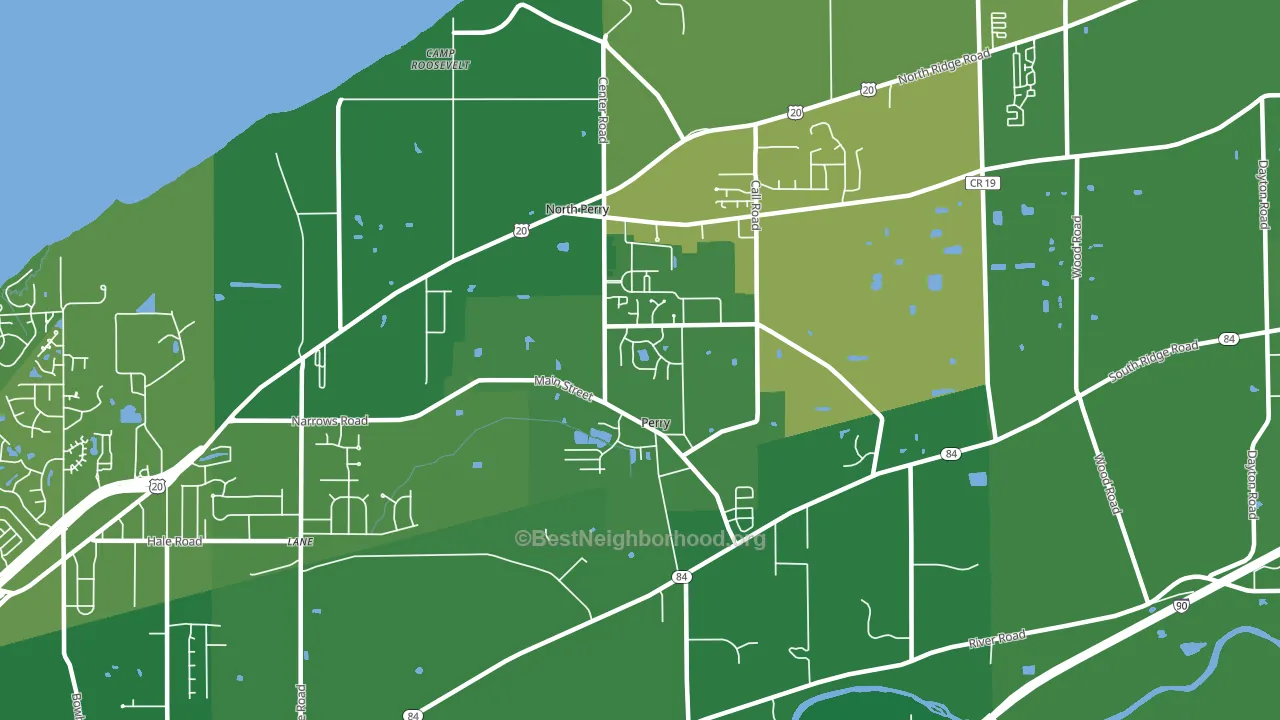 44081, OH block-group voter-turnout map