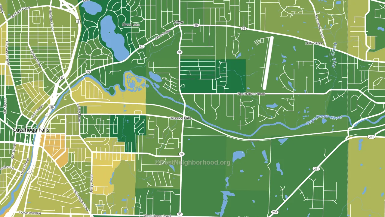 44262, OH block-group voter-turnout map