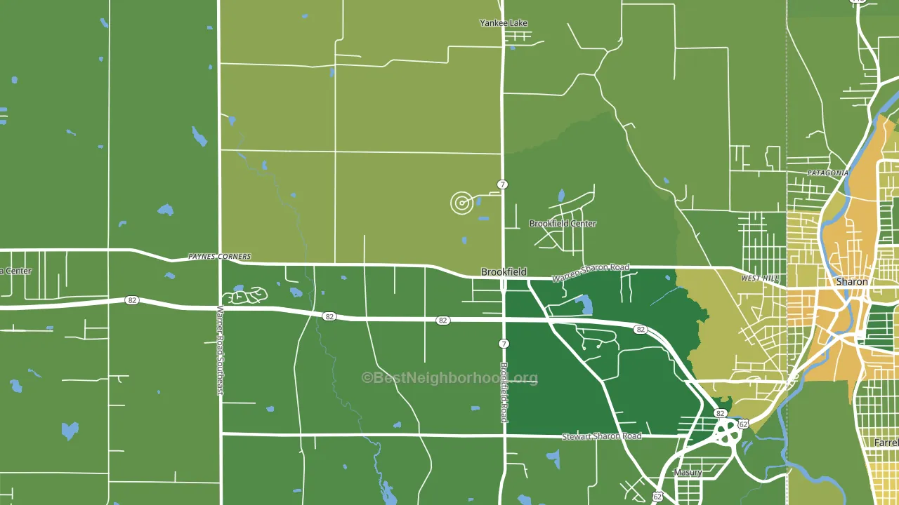 44403, OH block-group voter-turnout map