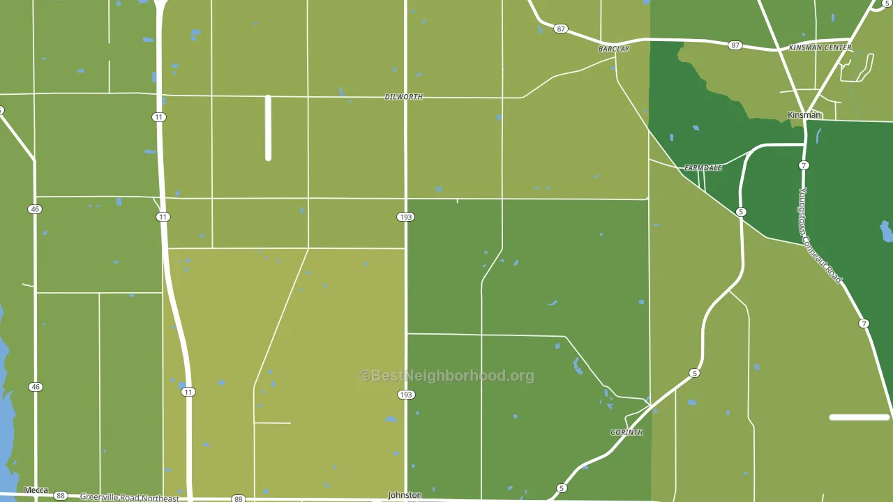 44417, OH block-group voter-turnout map