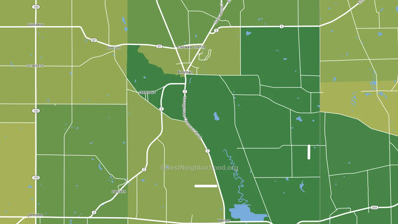 44428, OH block-group voter-turnout map