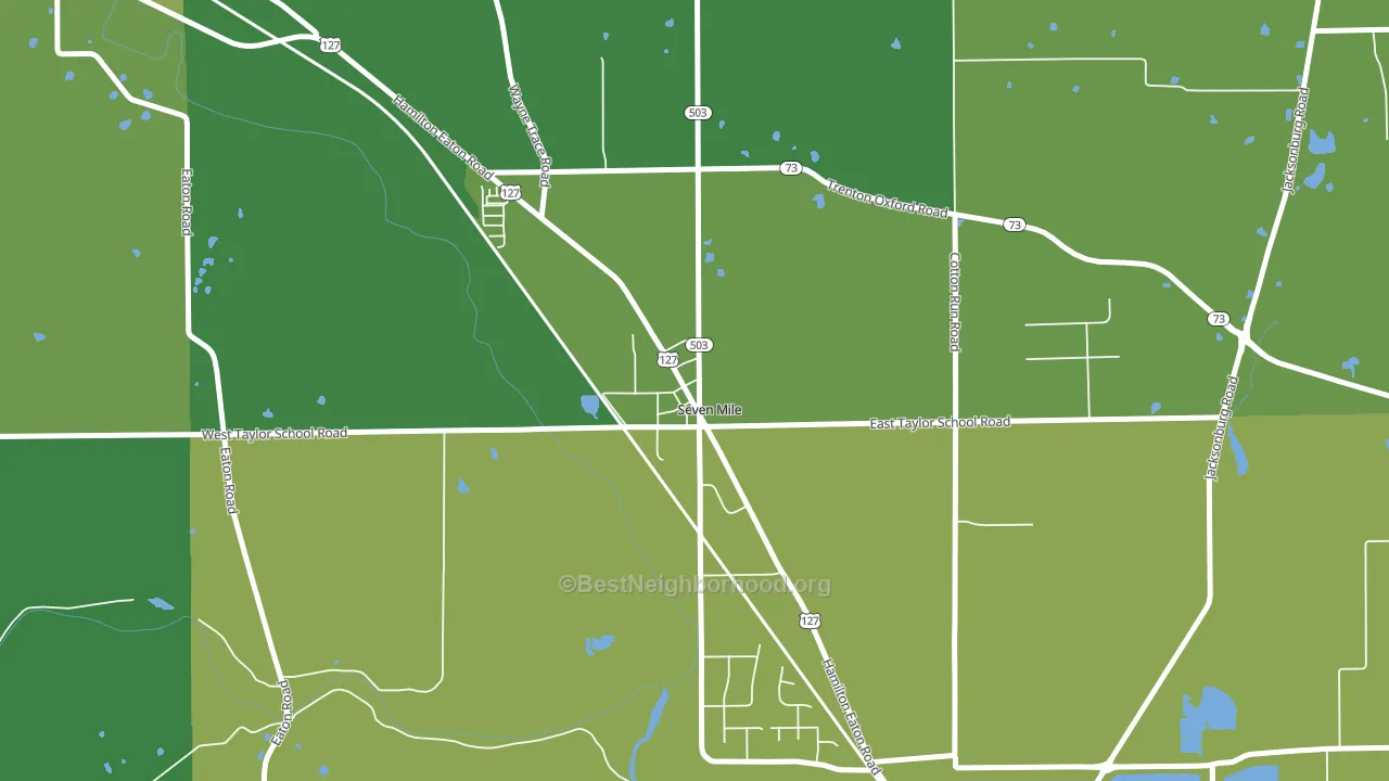 45062, OH block-group voter-turnout map