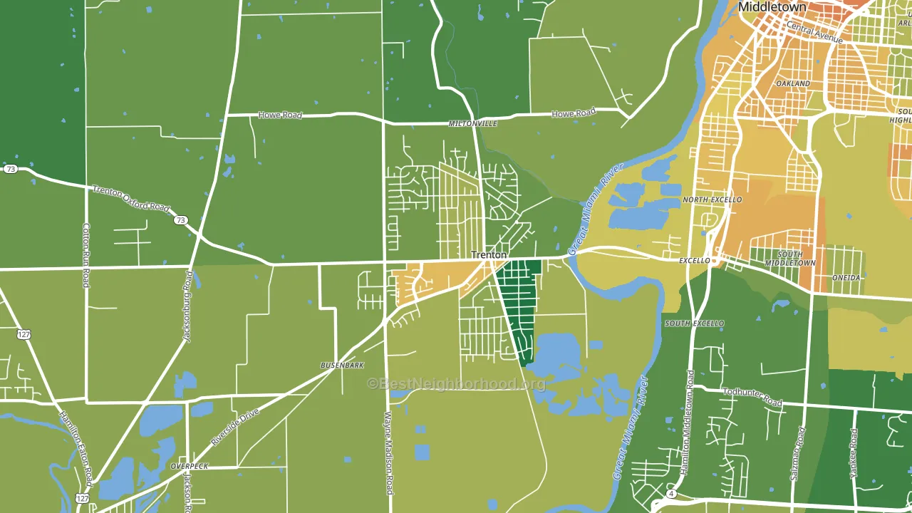 45067, OH block-group voter-turnout map
