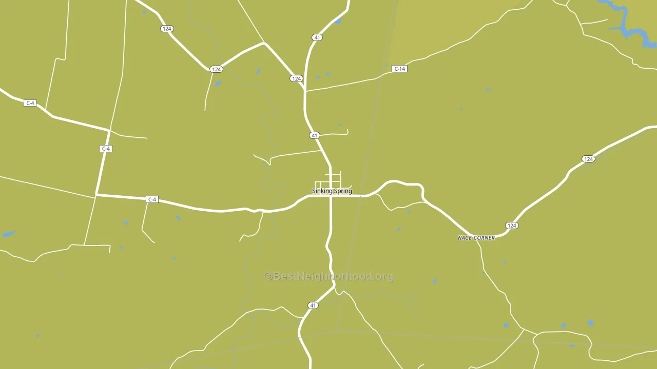 45172, OH block-group voter-turnout map