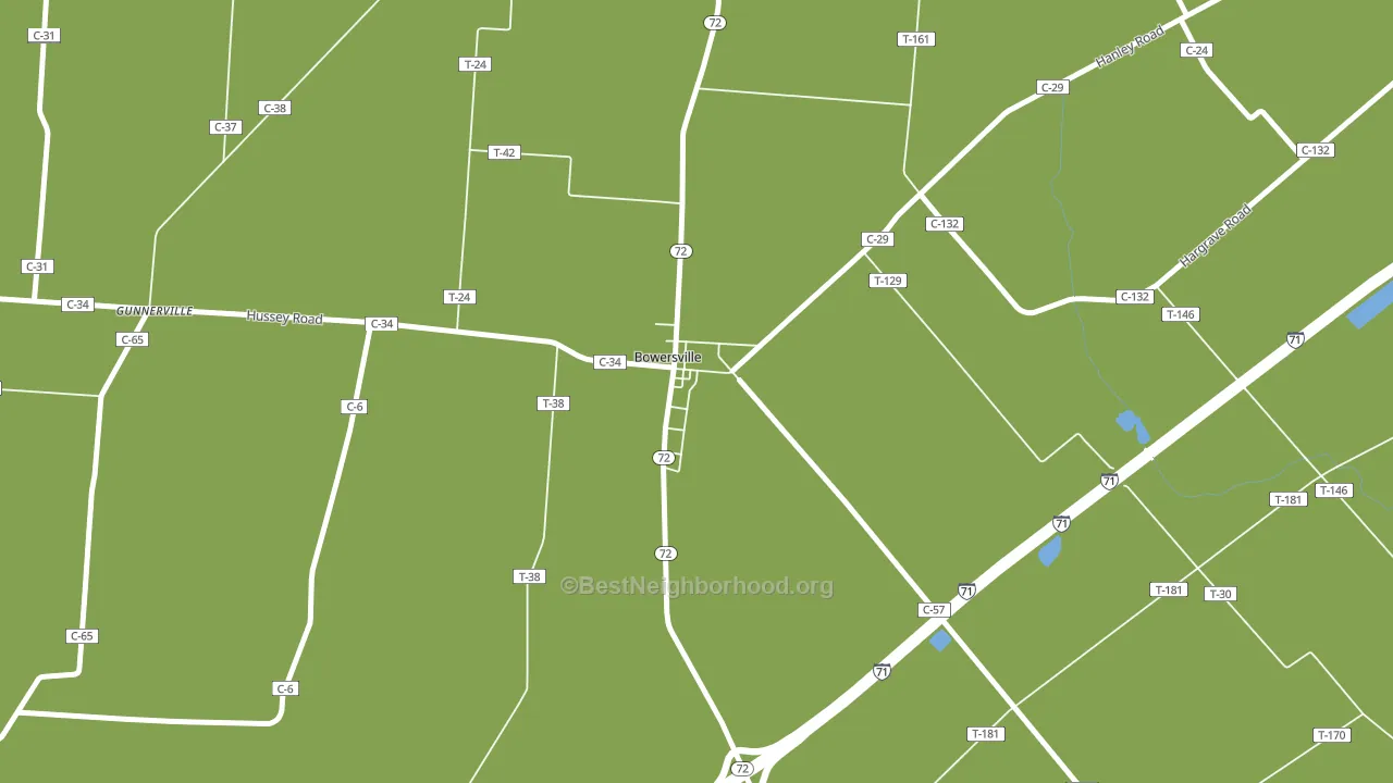 45307, OH block-group voter-turnout map