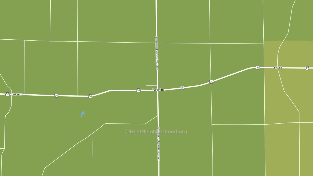 45352, OH block-group voter-turnout map