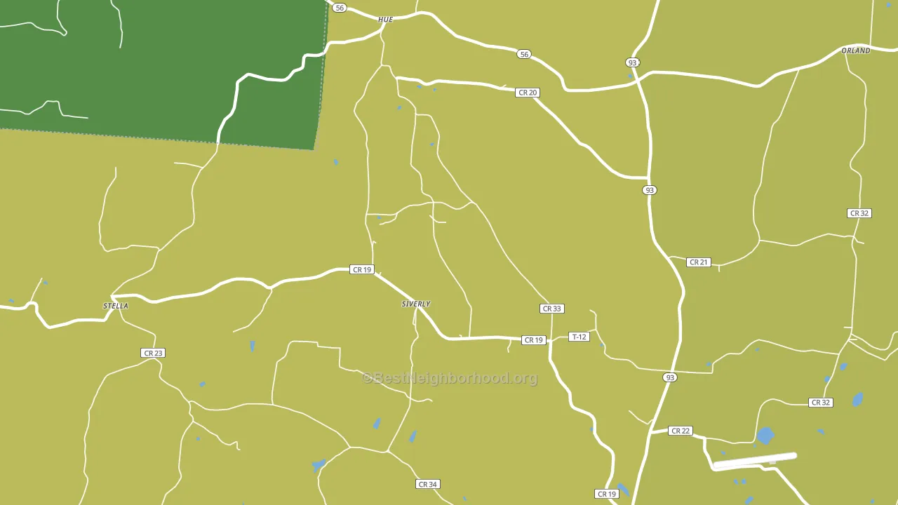 45622, OH block-group voter-turnout map