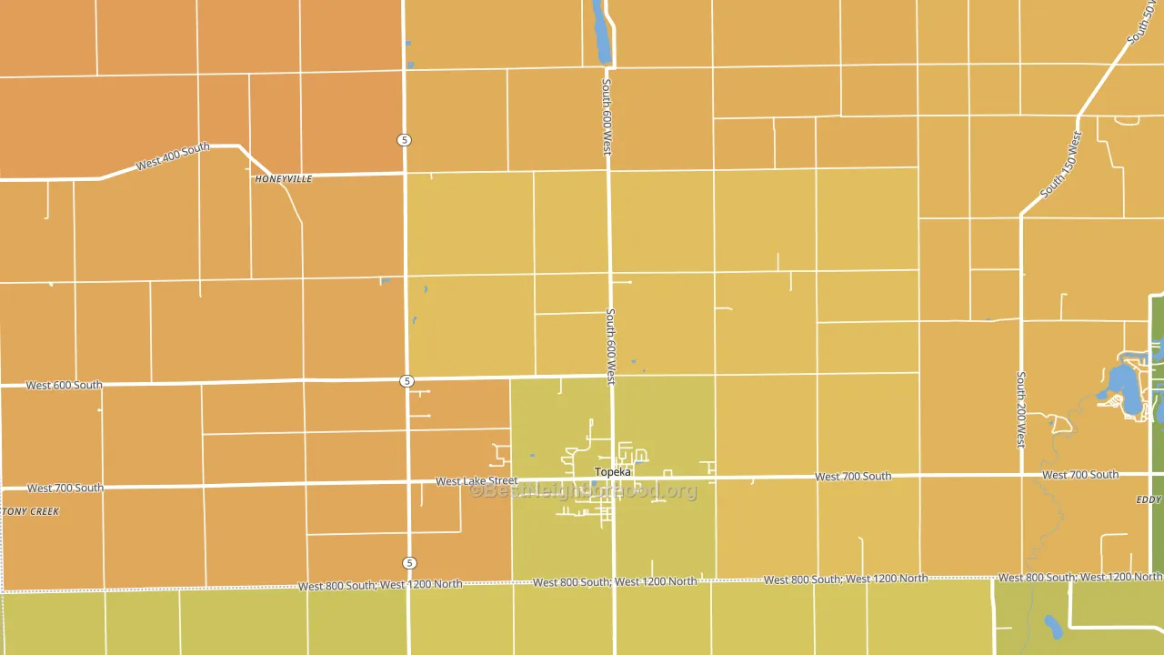 46571, IN block-group voter-turnout map