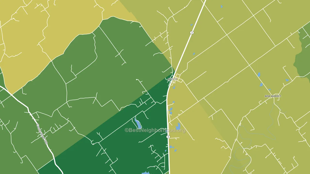 47163, IN block-group voter-turnout map