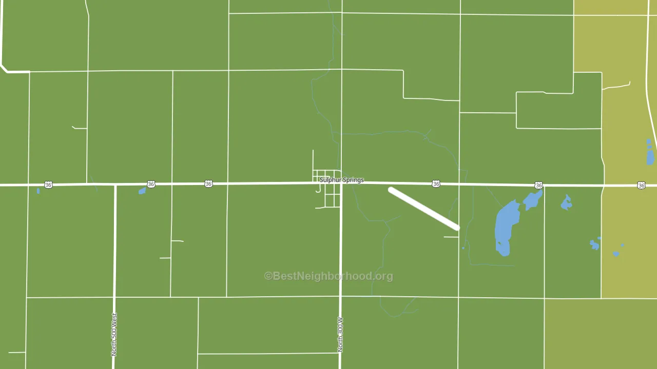 47388, IN block-group voter-turnout map
