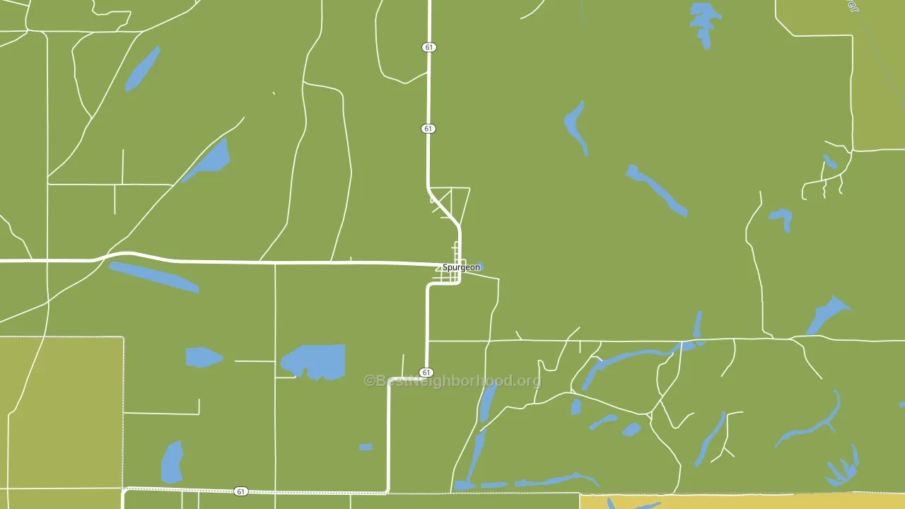 47584, IN block-group voter-turnout map
