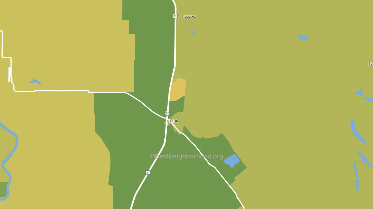 47838, IN block-group voter-turnout map