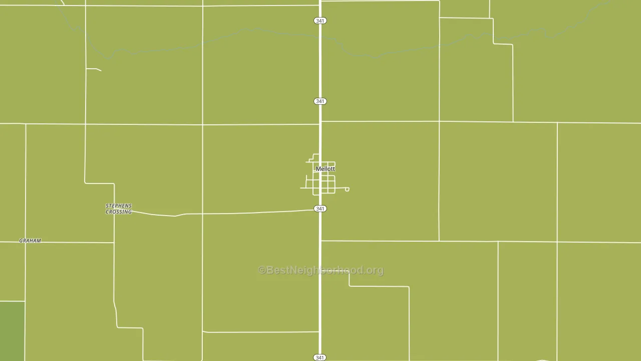 47958, IN block-group voter-turnout map