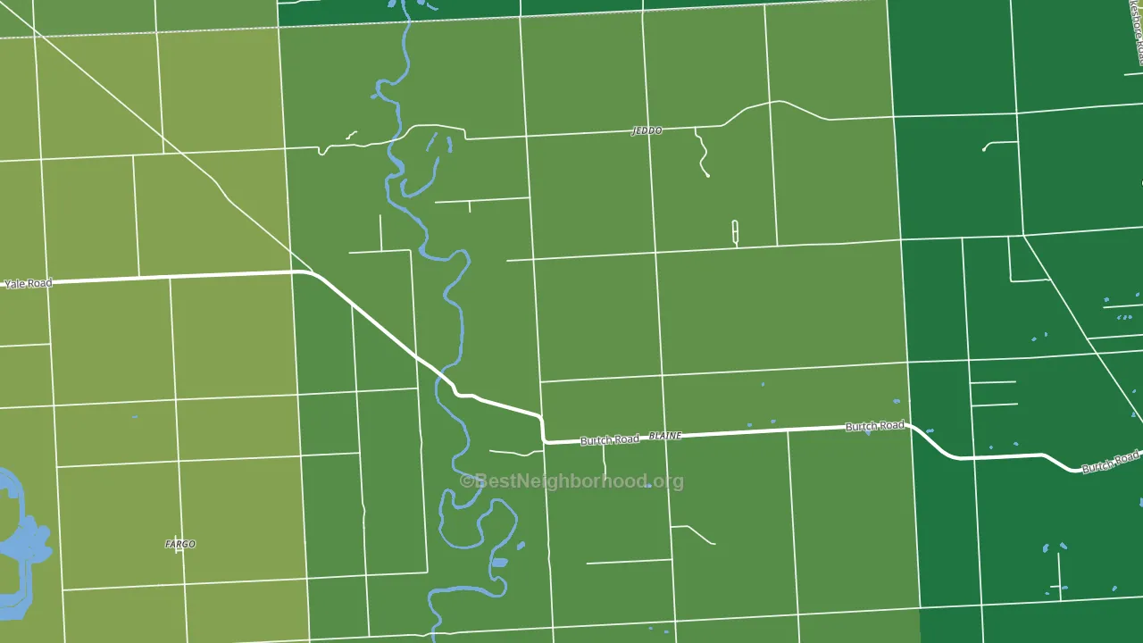 48032, MI block-group voter-turnout map