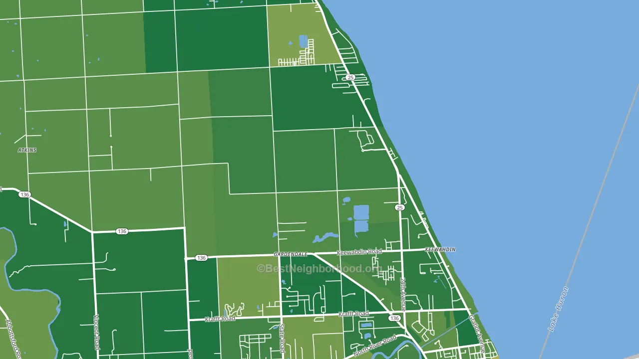 48059, MI block-group voter-turnout map