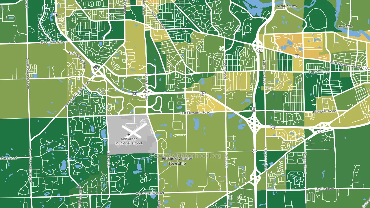 48108, MI block-group voter-turnout map