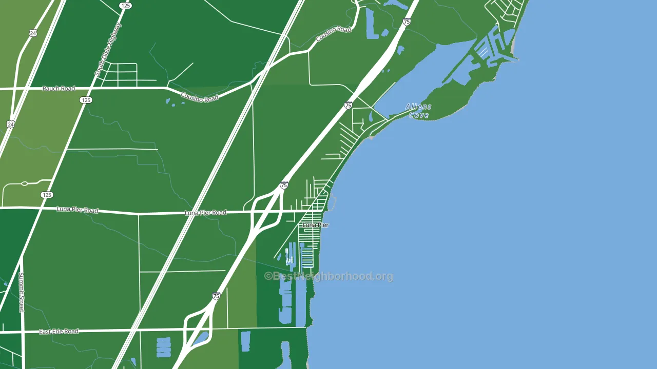 48157, MI block-group voter-turnout map
