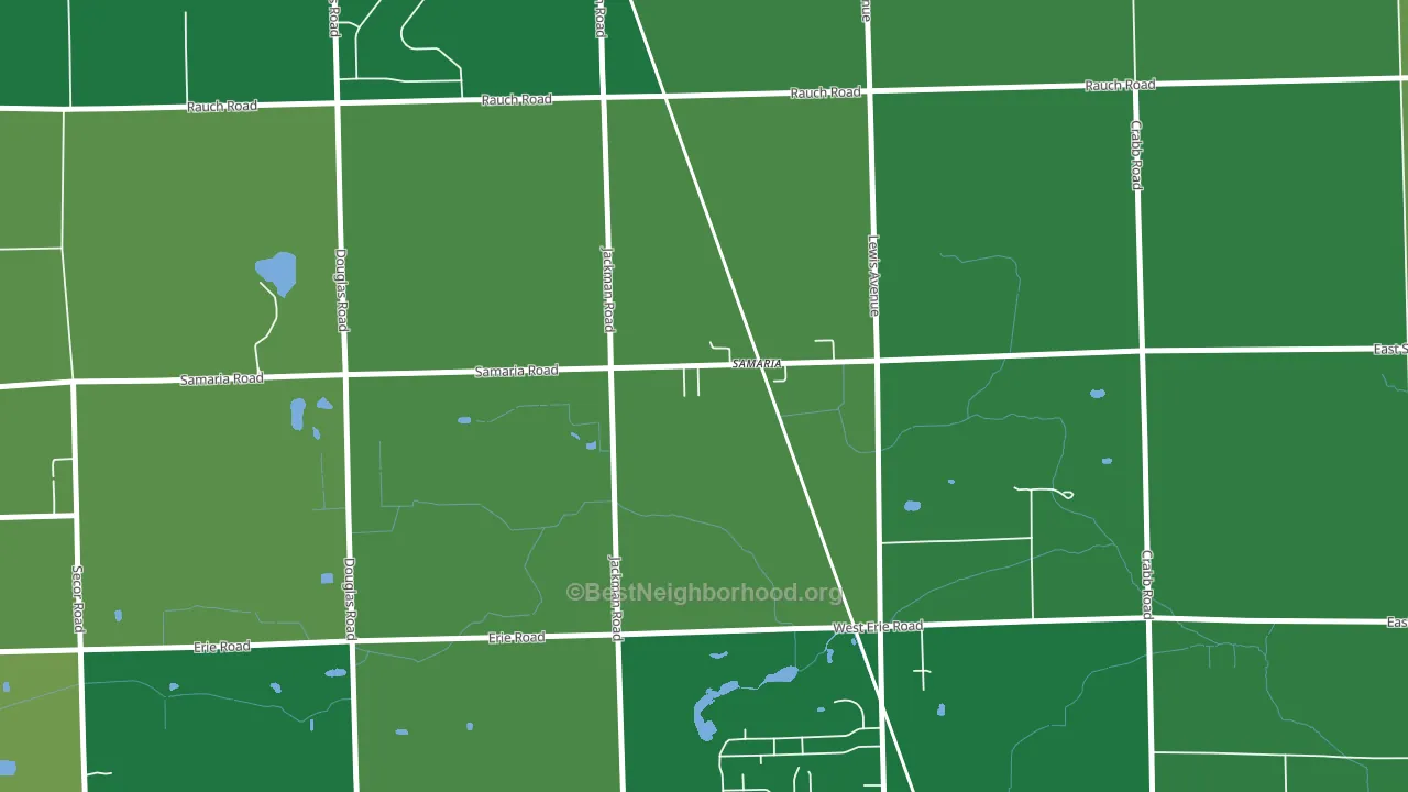 48177, MI block-group voter-turnout map